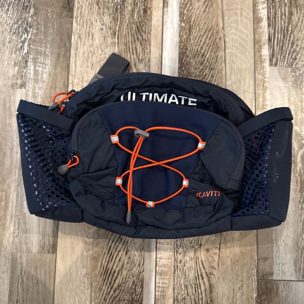 Ultimate Direction Kaviti Trail Pack Midnight Blue Running Hiking Waist Belt Bag - Picture 2 of 11